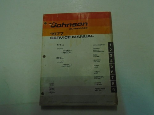 1977 johnson fuoribordo - 1977,