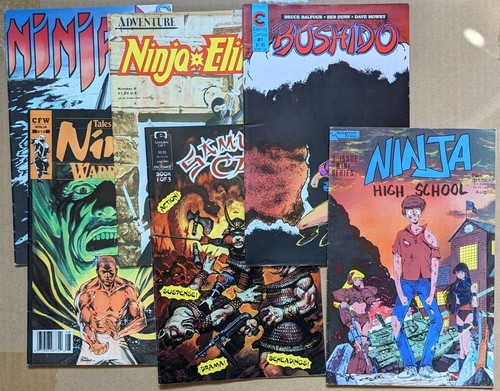 Raccolta fumetti ninja - raccolta, us
