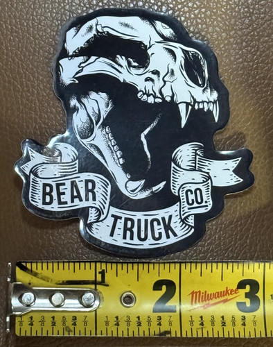 Adesivo orso skateboard - adesivo,