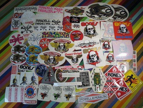 Adesivo skateboard powell - skateboard,