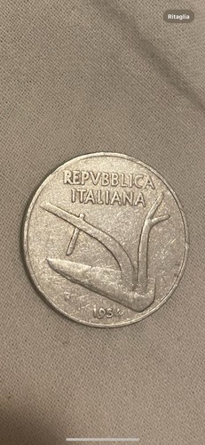 Moneta lire anno - 10,