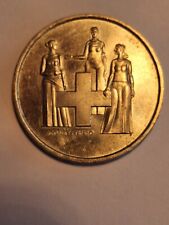 Svizzera moneta da 5 franchi COSTITUTIO HELVE TICA