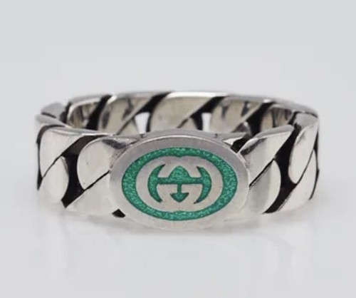 Autentico anello gucci argento - anello,