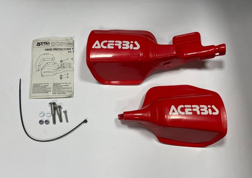 Acerbis red hand guards - acerbis,