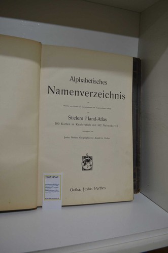 Stieler hand atlas - stieler's, 100