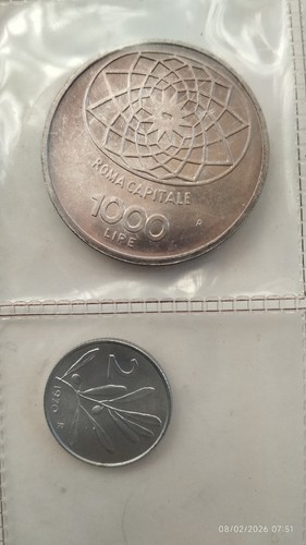 Monete lira italia 1970 - lira,