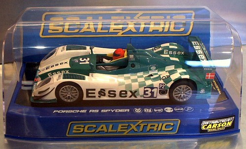 Scalextric porsche spyder - scalextric, rs