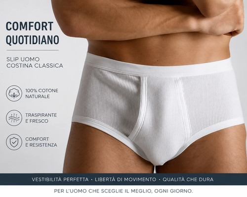 Fragi slip uomo elastico - -,