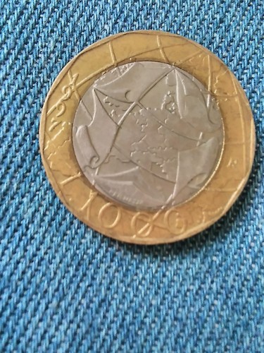 Moneta 1000 lire anno 1997 - 1000,