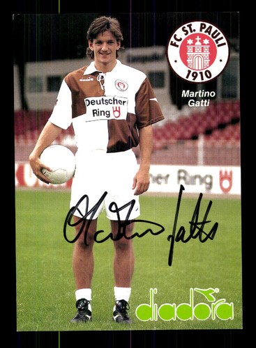 Martino gatti autogrammkarte - gatti,