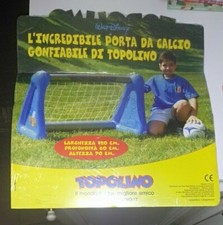 TOPOLINO BLISTERATO # 2534-22/6/2004-CON GADGET-PORTA DI CALCIO GONFIABILE-NUOVO