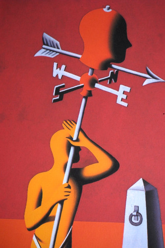 Marc kostabi litografia 50x35 - litografia,