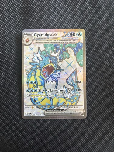 Carta pokemon gyarados - carta, ex