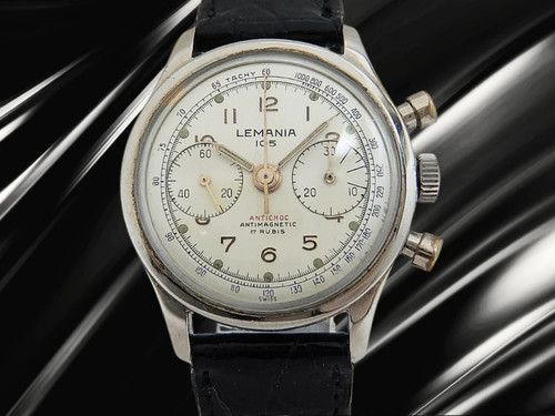 Lemania 105 cronografo - lemania,