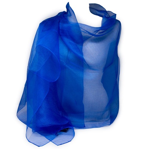 Stola blu elettrico elegante