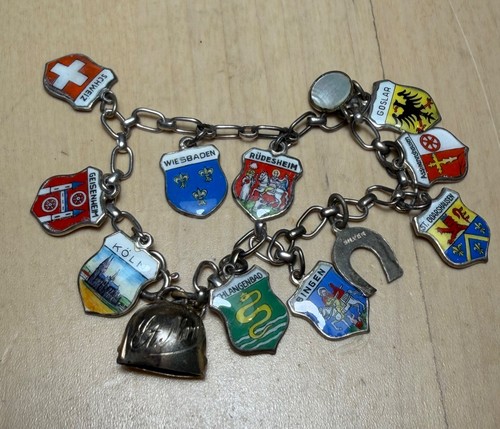Bracciale charms argento - bracciale,