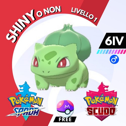 Bulbasaur shiny non - non, e