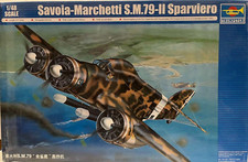 TRUMPETER 1/48 - SAVOIA MARCHETTI SM79 II SPARVIERO