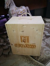 Cassa legno vuota Vino Milazzo 