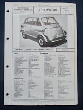 1x BMW 600 GRANDE ISETTA