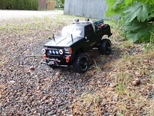 Tamiya Landfreeder CC-01 Crawler conversione, 2,4 GHz telecomando elettrico Verricello, tuning in alluminio