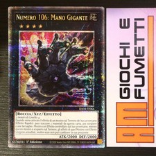 NUMERO 106: MANO GIGANTE in