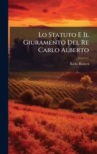 Statuto giuramento del - e,