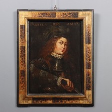 Dipinto Antico Camilla Regina