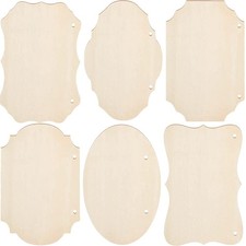 6 pezzi insegne vuote da