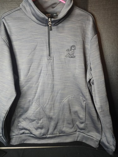 Pullover grigio akwa quarto - quarto, di