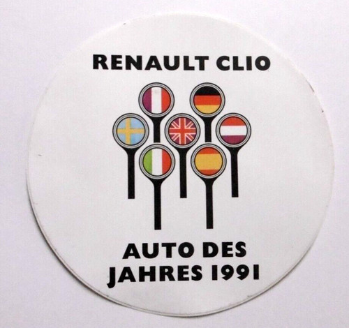 Adesivo pubblicitario renault - adesivo,