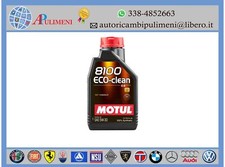 101542 OLIO MOTORE AUTO MOTUL 8100 ECO-CLEAN 5W30 1 LT.