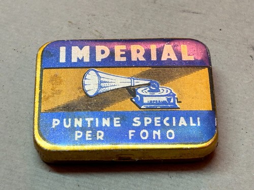 Scatola puntine grammofono