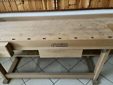 BANCO TAVOLO DA LAVORO PER FALEGNAME PROFESSIONALE IN LEGNO MASSELLO FAGGIO