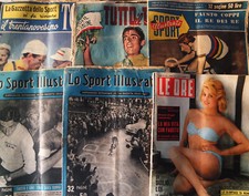 6 giornali d'epoca Fausto