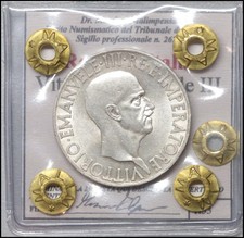 Regno d'italia 5 Lire 1936