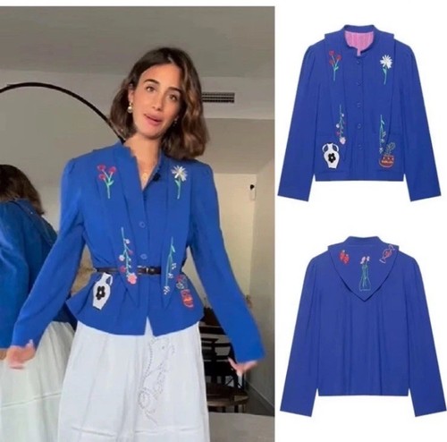 Giacca zara bluastra - zara,