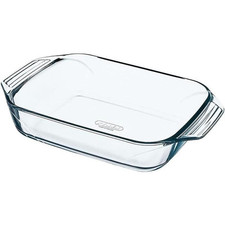 PYREX TEGLIA RETTANGOLARE 39X25 CM IN VETRO BOROSILICATO 4 LITRI