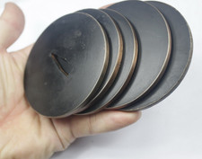 Tsuba tonda in acciaio 1 pz