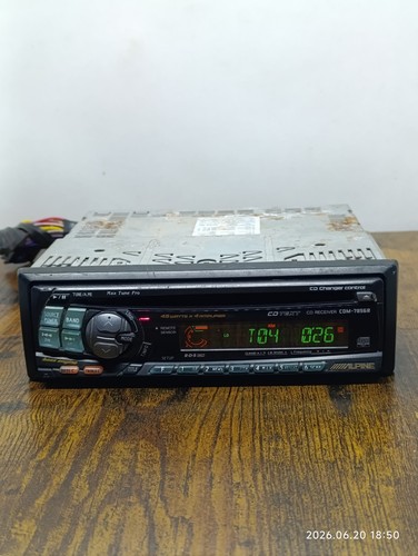 Autoradio alpine cdm 7856r - autoradio,