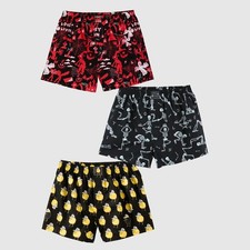 Lousy Livin 3-Pezzi Boxer Notte Cade Sottocentro Underwear Cotone Biologico