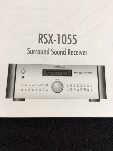 Rotel rsx 1055 ricevitore - rsx-1055,