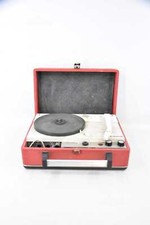 Giradischi Armstrang Vintage Rosso E Nero Funzionante (casse Non Vanno)