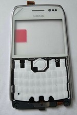 Cover anteriore 100% originale Nokia E6-00 bianca 