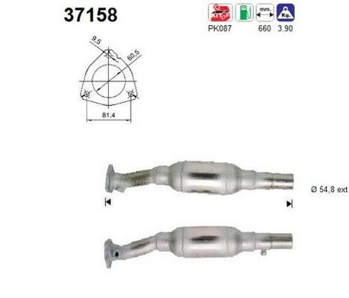 110 150 catalizzatore - kw,