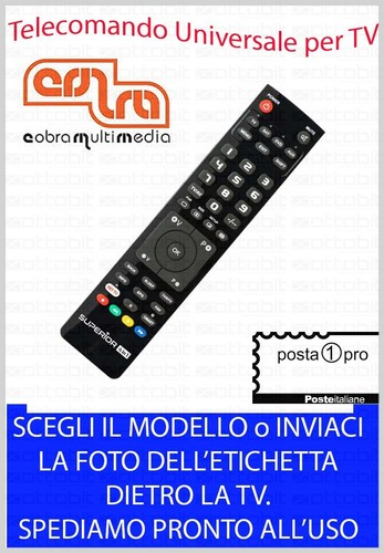 Telecomando universale per - telecomando,