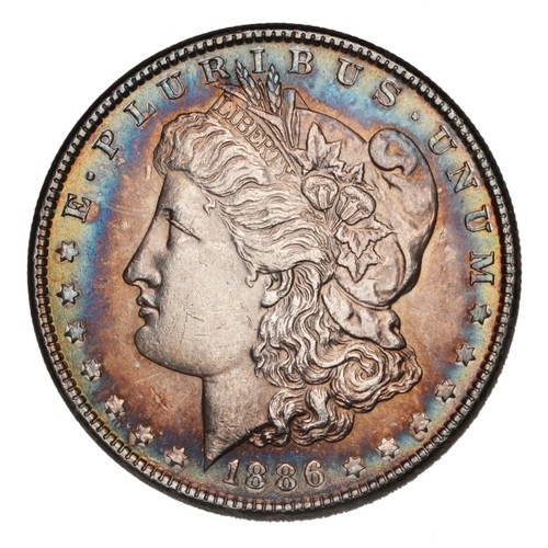 Usa one dollar morgan - one, 1886