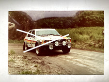 RALLY   ORIGINAL PHOTO   MANDELLI - BOSCO   ALFA ROMEO GIULIETTA  gr. 2