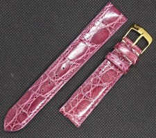 CINTURINO VERO COCCODRILLO OFFICINA ITALIA MANIFATTURE DI LUSSO BROS 18mm NUOVO