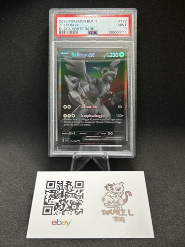 Carte pokemon zekrom - pokemon, ex